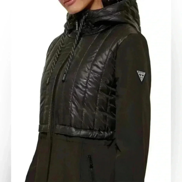 GUESS Hooded Zip Front Anorak - Brand New! - Picture 1 of 14